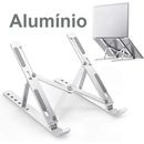 Suporte Para Notebook Base Dobrável de Alumínio Ou Plastico Ergonômico Ajustável Portátil Com Estojo