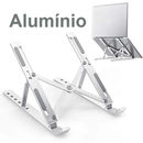 Suporte Para Notebook Base Dobrável de Alumínio Ou Plastico Ergonômico Ajustável Portátil Com Estojo