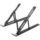 Suporte Para Notebook Base Dobrável de Alumínio Ou Plastico Ergonômico Ajustável Portátil Com Estojo