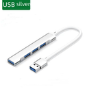 HUB USB USB3.0 OTG Type C Multi Splitter 4 Em 1 Adaptador Para Xiaomi Lenovo Macbook PC Laptop