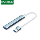 HUB USB USB3.0 OTG Type C Multi Splitter 4 Em 1 Adaptador Para Xiaomi Lenovo Macbook PC Laptop